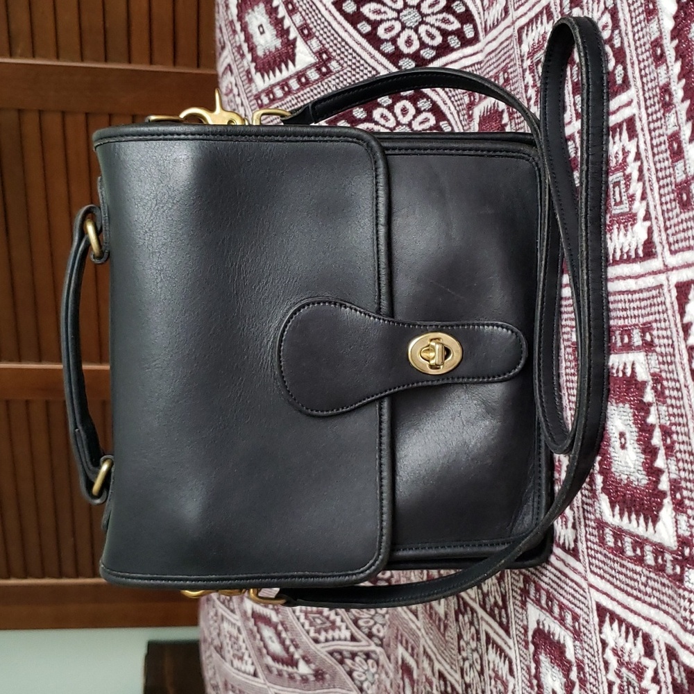 Coach Station Vintage Bag 5130 Black